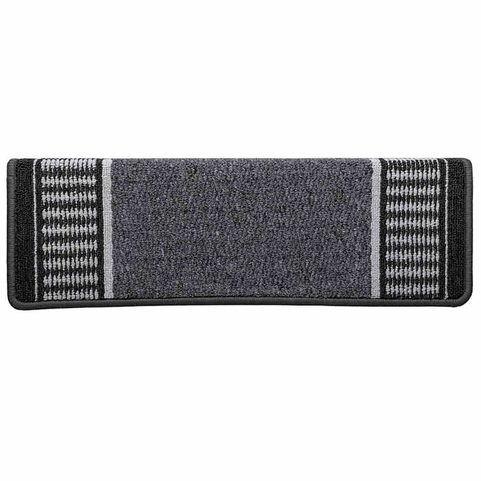 Mochete autocolante pentru scară 15 pcs Antracit 65 x 21 x 4 cm WALTI