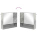 Set de mobilier pentru baie 2 pcs Gri beton 61 x 35 x 64 cm - WALTI WALTI