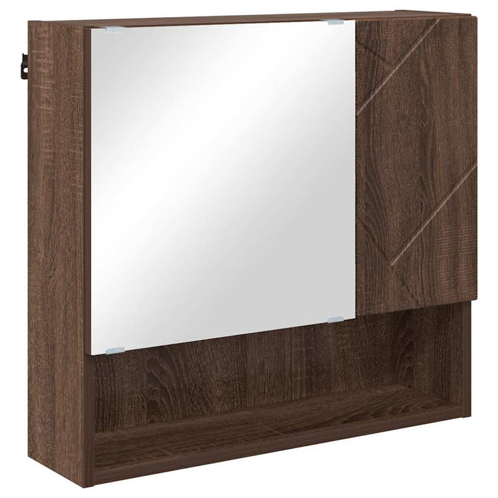 Set de mobilier pentru baie 2 pcs Stejar brun 61 x 35 x 64 cm - WALTI WALTI