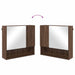 Set de mobilier pentru baie 2 pcs Stejar brun 61 x 35 x 64 cm - WALTI WALTI