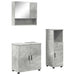 Set de mobilier pentru baie 3 pcs Gri beton 61 x 35 x 64 cm - WALTI WALTI