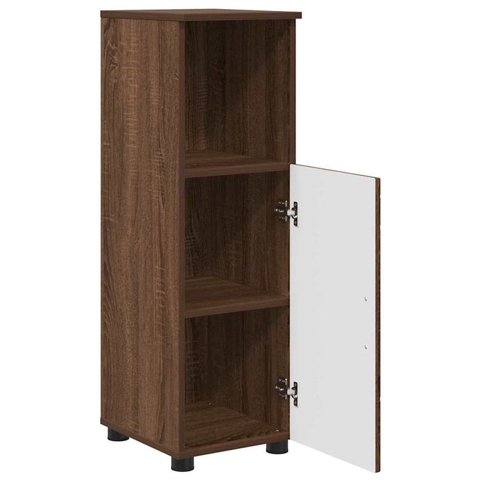 Set de mobilier pentru baie 3 pcs Stejar brun 61 x 35 x 64 cm - WALTI WALTI