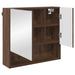 Set de mobilier pentru baie 3 pcs Stejar brun 61 x 35 x 64 cm - WALTI WALTI