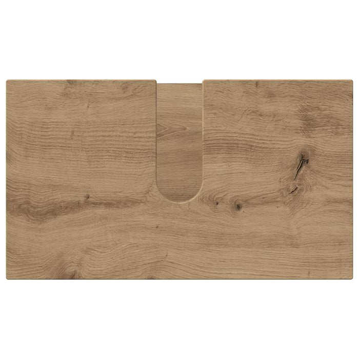 Set de mobilier pentru baie 3 buc. Stejar Artizanal WALTI