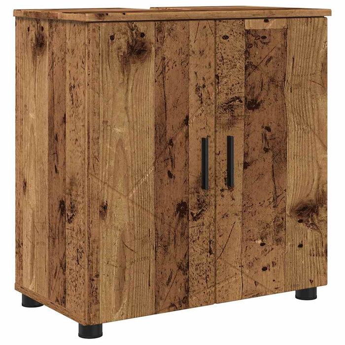 Set de mobilier pentru baie 5 buc. Lemn Vechi 61 x 35 x 64 cm WALTI