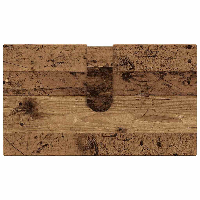 Set de mobilier pentru baie 5 buc. Lemn Vechi 61 x 35 x 64 cm WALTI