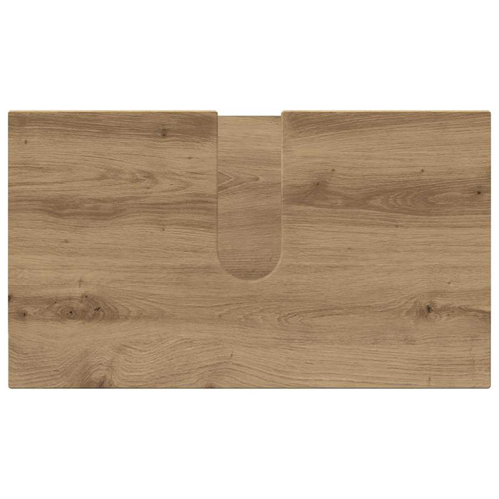 Set de mobilier pentru baie 5 buc. Stejar Artizanal WALTI