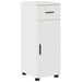 Set de mobilier pentru baie cu sertar 5 pcs Alb foarte lucios - WALTI WALTI