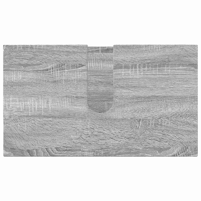 Set de mobilier pentru baie 5 buc. Gri Sonoma 61 x 35 x 64 cm WALTI
