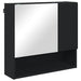 Set de mobilier pentru baie 4 buc. Negru 61 x 35 x 64 cm - WALTI WALTI