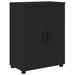 Set de mobilier pentru baie 4 buc. Negru 61 x 35 x 64 cm - WALTI WALTI