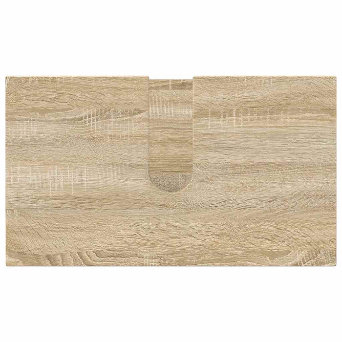 Set de mobilier pentru baie Pe perete 4 pcs Stejar Sonoma WALTI