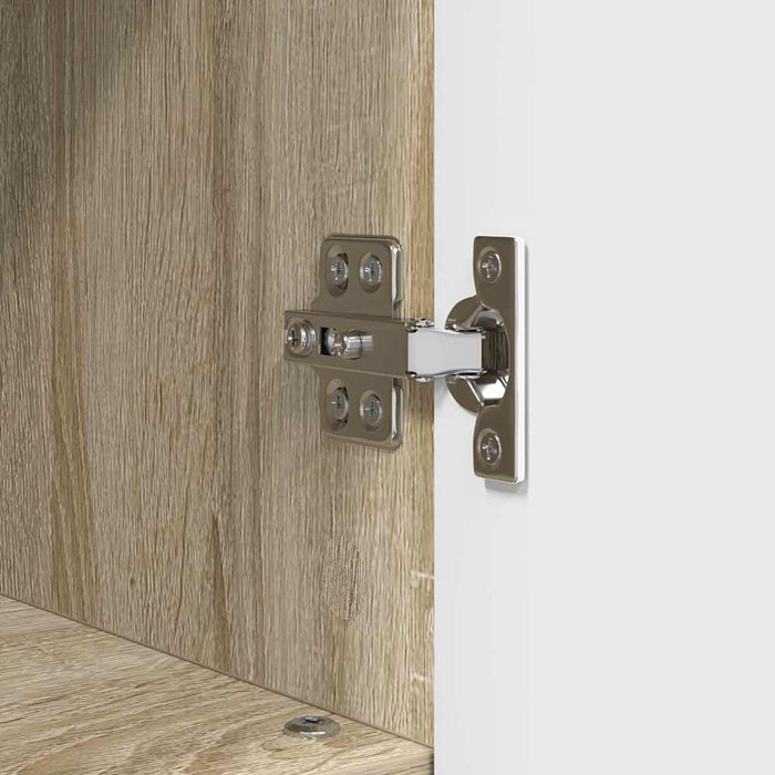 Set de mobilier pentru baie cu sertar 3 pcs Stejar Sonoma WALTI