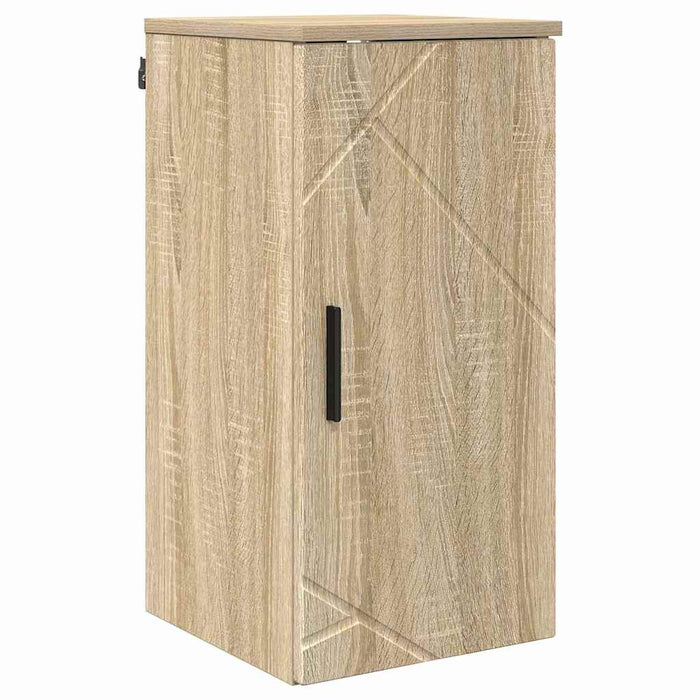 Set de mobilier pentru baie cu sertar 5 pcs Stejar Sonoma - WALTI WALTI