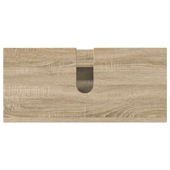 Set de mobilier pentru baie cu sertar 5 pcs Stejar Sonoma - WALTI WALTI