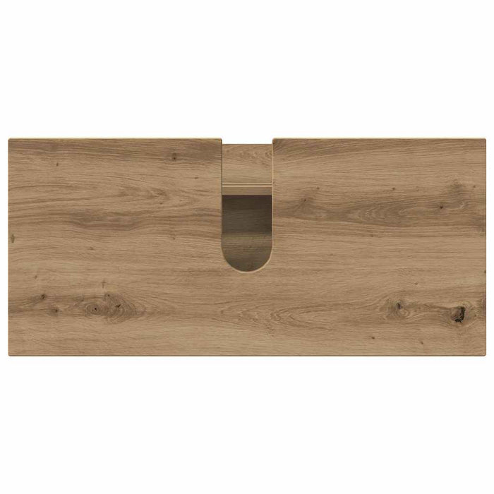 Set de mobilier pentru baie 5 buc. Stejar Artizanal WALTI
