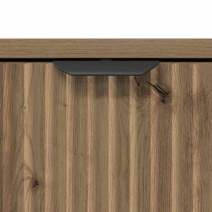 Set de mobilier pentru baie cu sertar 2 pcs Stejar Artizanal WALTI