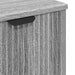 Set de mobilier pentru baie 3 pcs sonoma gri Lemn compozit - WALTI WALTI