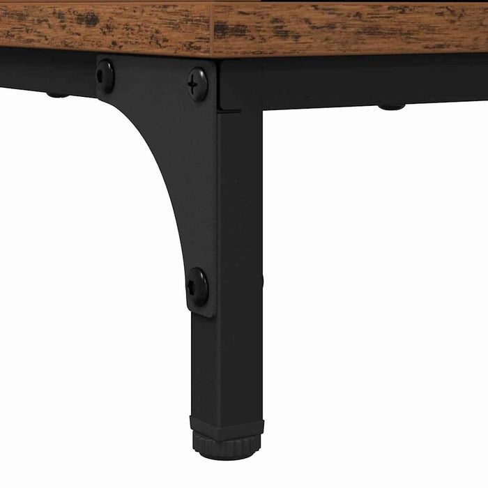 Set de mobilier pentru baie 3 buc. Lemn Vechi WALTI