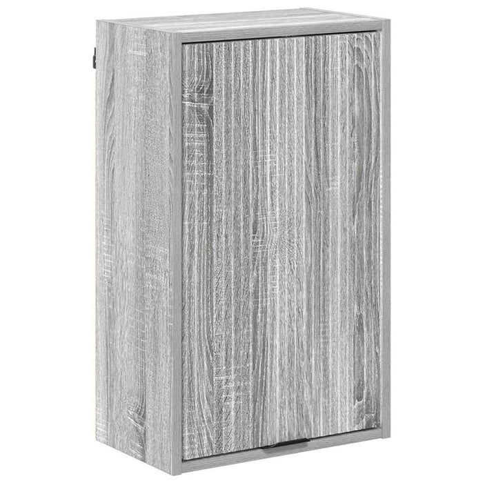 Set de mobilier pentru baie Gri Sonoma Lemn de inginerie, Metal - WALTI WALTI