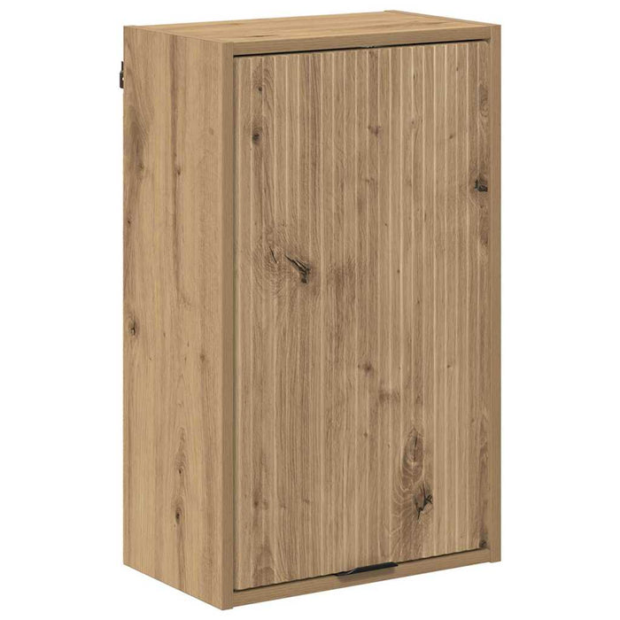 Set de mobilier pentru baie 4 buc. Stejar Artizanal WALTI