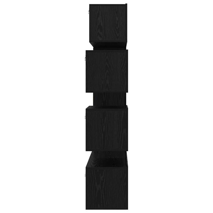 Set comodă TV cu raft Pe perete Altele 8 pcs Stejar negru 30.5 x 30 x 90 cm - WALTI WALTI