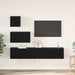 Dulap pentru TV pe Perete 4 pcs Stejar negru 80 x 30 x 30.5 cm - WALTI WALTI
