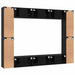 Set comodă TV 10 pcs Stejar negru Mediu 30.5 x 30 x 90 cm - WALTI WALTI