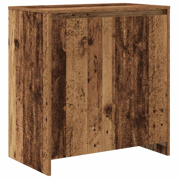Bufet cu sertar 3 pcs Lemn vechi 70 x 41 x 75 cm Lemn compozit - WALTI WALTI