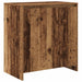 Bufet cu sertar 3 pcs Lemn vechi 70 x 41 x 75 cm Lemn compozit - WALTI WALTI