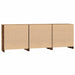 Bufet cu sertar 3 pcs Lemn vechi 70 x 41 x 75 cm Lemn compozit - WALTI WALTI