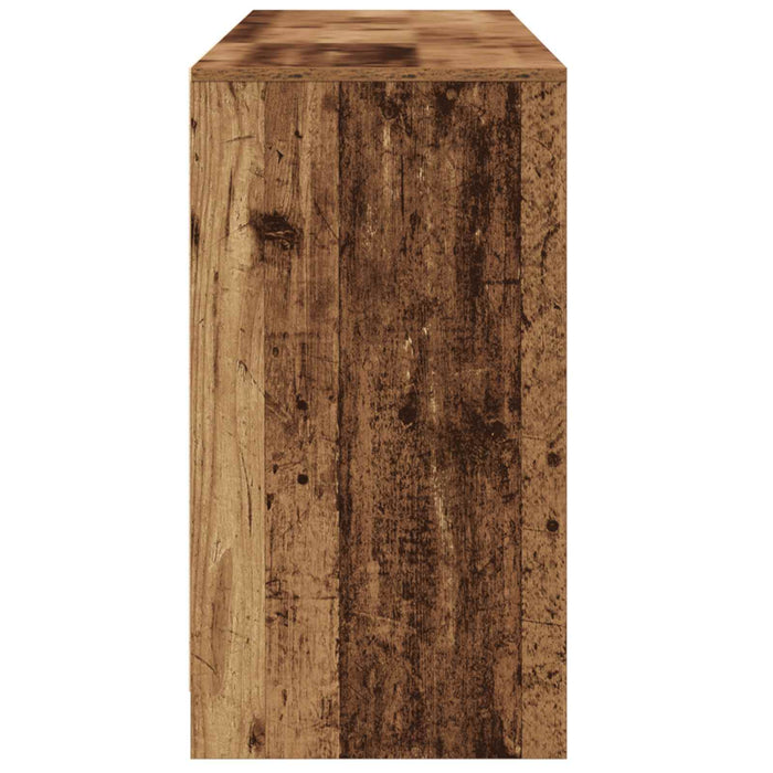 Bufet cu sertar 3 pcs Lemn vechi 70 x 41 x 75 cm Lemn compozit - WALTI WALTI