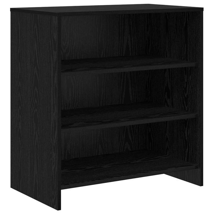 Bufet 3 pcs Stejar Negru 70 x 41 x 75 cm Lemn compozit - WALTI WALTI