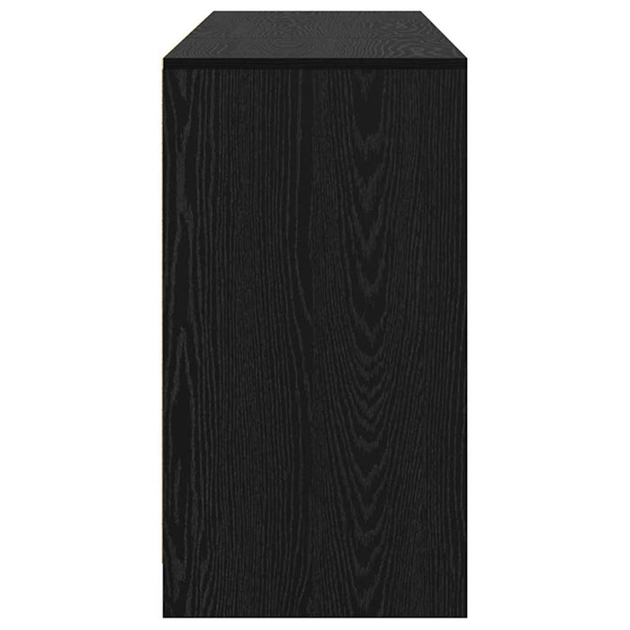 Bufet 3 pcs Stejar negru 70 x 41 x 75 cm Lemn compozit - WALTI WALTI