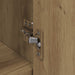 Bufet 3 pcs Stejar Artizanal 70 x 41 x 75 cm Lemn compozit - WALTI WALTI