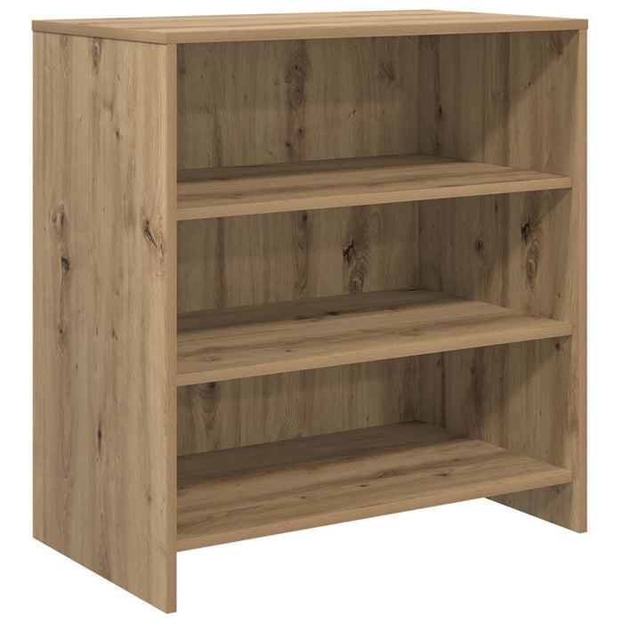 Bufet 3 pcs Stejar Artizanal 70 x 41 x 75 cm Lemn compozit - WALTI WALTI