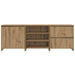 Bufet 3 pcs Stejar Artizanal 70 x 41 x 75 cm Lemn compozit - WALTI WALTI