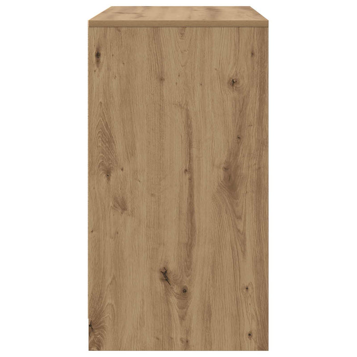 Bufet 3 pcs Stejar Artizanal 70 x 41 x 75 cm Lemn compozit - WALTI WALTI