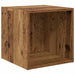 Set dulap TV 2 pcs Lemn vechi 37 x 37 x 142.5 cm Lemn compozit - WALTI WALTI