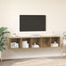 Set dulap TV 2 pcs stejar artizanal 37 x 37 x 142.5 cm - WALTI WALTI