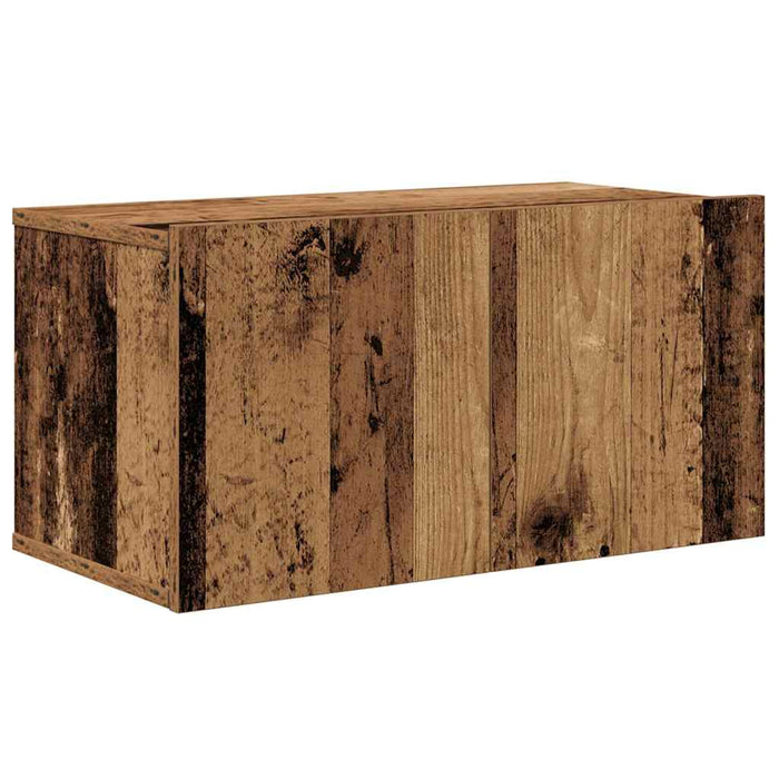 Set comodă TV 5 pcs Lemn vechi Mediu 100 cm x 30 cm x 30 cm - WALTI WALTI