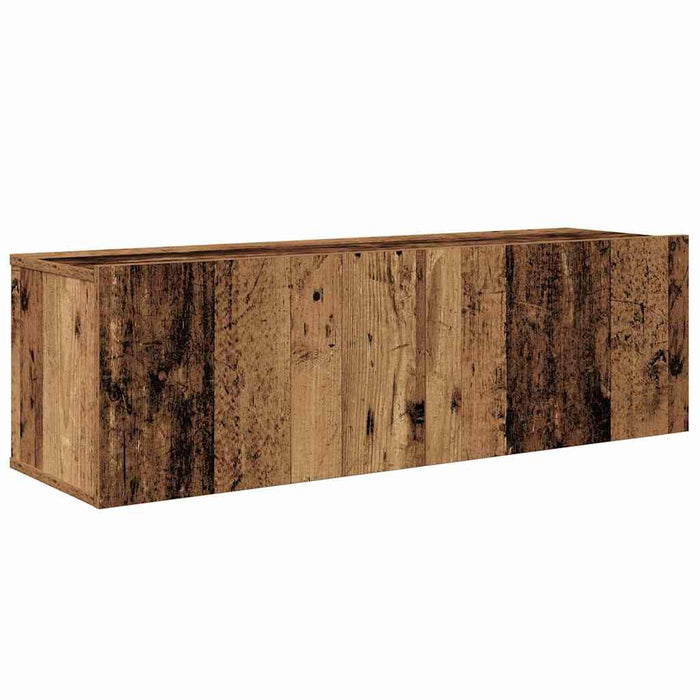 Set comodă TV 5 pcs Lemn vechi Mediu 100 cm x 30 cm x 30 cm - WALTI WALTI