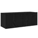 Set comodă TV Pe perete 8 pcs Stejar Negru Lemn compozit - WALTI WALTI