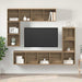 Set comodă TV 4 pcs stejar artizanal Lemn compozit - WALTI WALTI