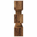 Set comodă TV 6 pcs Lemn vechi 30.5 x 30 x 90 cm Lemn compozit - WALTI WALTI