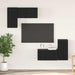 Set Cabinet TV cu raft cu depozitare cu ușă 4 pcs Stejar negru 60 x 30 x 30 cm - WALTI WALTI
