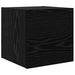 Set comodă TV Pe perete 8 pcs Stejar Negru Lemn compozit - WALTI WALTI