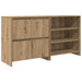 Bufet 2 pcs stejar artizanal 70 x 41 x 75 cm Lemn compozit - WALTI WALTI