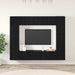 Set comodă TV Pe perete 8 pcs Stejar Negru Lemn compozit - WALTI WALTI