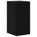 Dulap pentru TV pe Perete 3 pcs Stejar Negru Lemn compozit - WALTI WALTI